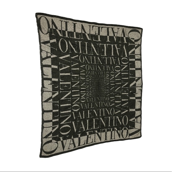 Valentino Monogram Scarf - Picture 3 of 7